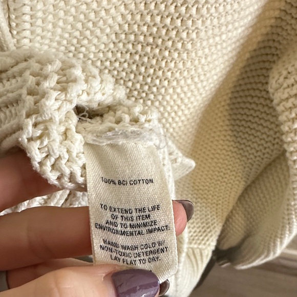 Alex Mill Button Back Crewneck Sweater Size S - Picture 7 of 7